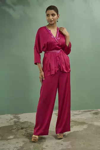 Fuschia pink co-ord set