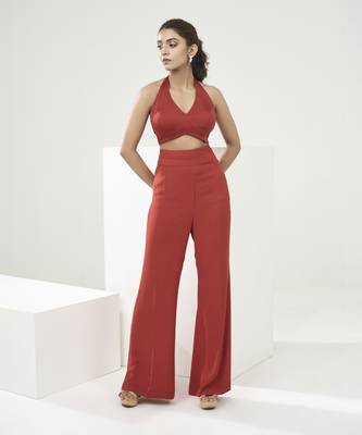 Rust orange blazer  set 5