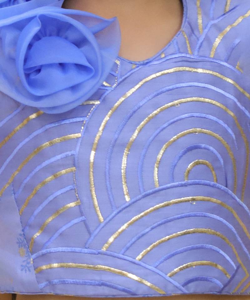 Bollywood tadka blue stylish top and pant set for girls