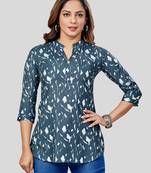 Saree swarg rayon printed short kurti