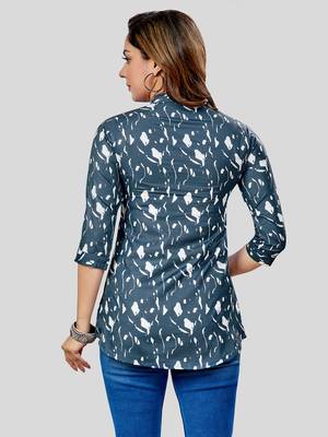  rayon printed short kurti 2