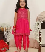 Anmol nytara peplum dhoti set