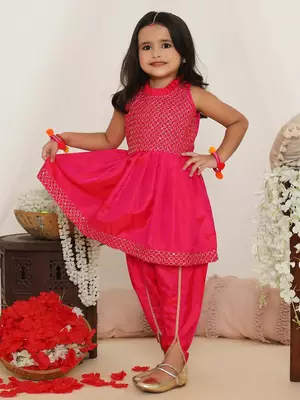 Anmol nytara peplum dhoti set 3