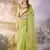 Pista twill net c solid fancy saree