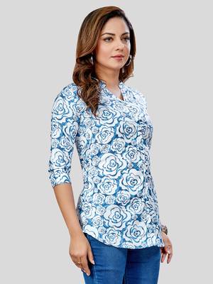  rayon printed short kurti 4