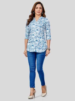  rayon printed short kurti 5