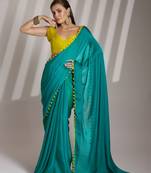Rama partywear chiffon saree