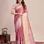 Purple soft silk blend c wevon jari saree