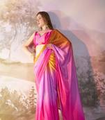 Multy chiffon c girlie saree