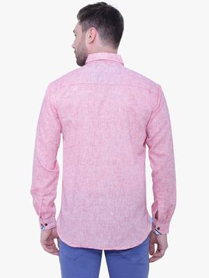 Men's slub linen cotton casual shirt | full sleeves shirt for men 2