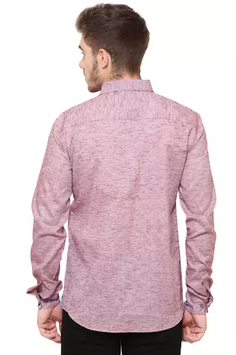Men's slub linen cotton casual shirt | full sleeves shirt for men