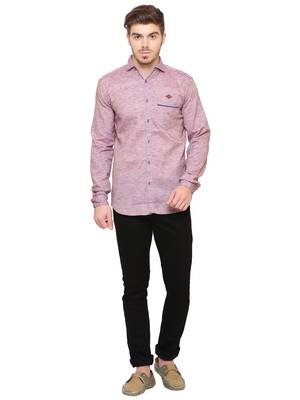 Men's slub linen cotton casual shirt | full sleeves shirt for men 3