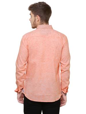 Men's slub linen cotton casual shirt | full sleeves shirt for men 2