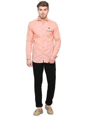 Men's slub linen cotton casual shirt | full sleeves shirt for men 3
