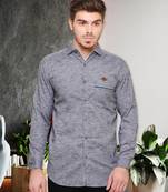 Men's Slub Linen Cotton Casual Shirt | Full Sleeves Shirt for Men