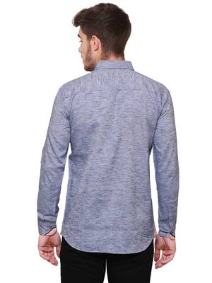 Men's slub linen cotton casual shirt | full sleeves shirt for men 2