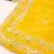 Yellow embroidered silk blend saree