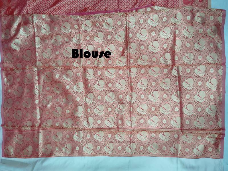Off-White Banarasi Silk Zari Woven Saree for Wedding