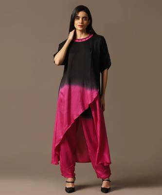 Black kurta set 1