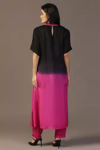 Black kurta set