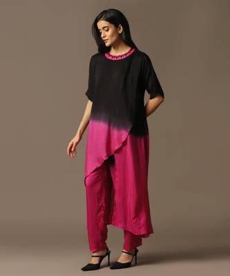 Black kurta set 5