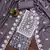 grey silk chikankari work unstitched dress material