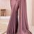 mauve embroidered georgette saree with unstitched blouse piece