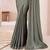 mehndi embroidered georgette saree with unstitched blouse piece