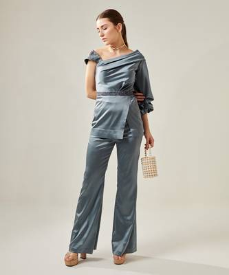 Oyster grey co ord set 2