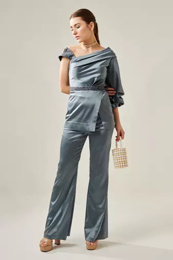 Oyster grey co ord set