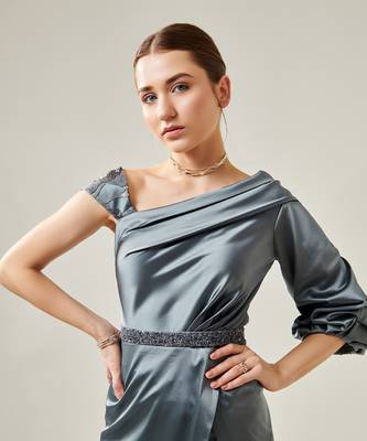 Oyster grey co ord set 3