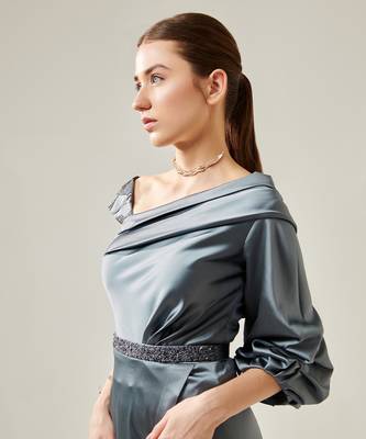 Oyster grey co ord set 4