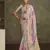 Multi silk blend saree with unstitched blouse piece