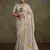 Multi silk blend saree with unstitched blouse piece