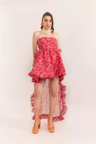 Candy kiss high low dress