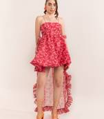 Candy kiss high low dress