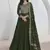 Mehendi vichitra silk sequence anarkali suit