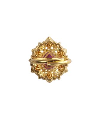 Moissanite polki shifa polki ring 3