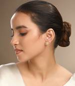 Cubic zirconia love studs