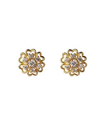 Cubic zirconia love studs 2