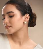 Cubic zirconia fancy pearl tops