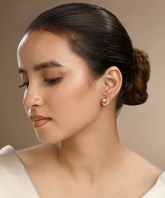 Cubic zirconia ice studs 1