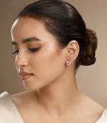 Cubic zirconia ice studs