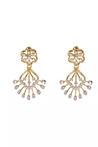 Cubic zirconia siesta earrings