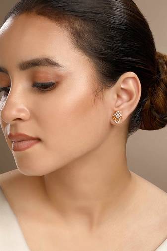 Cubic zirconia devaki earrings