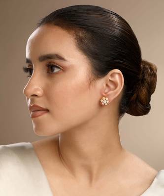 Cubic zirconia trisa earrings 1