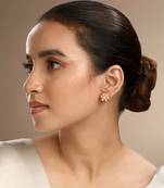 Cubic zirconia trisa earrings