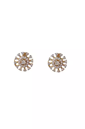 Cubic zirconia vasuki pendant set