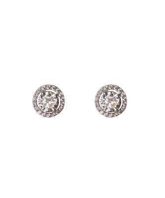 Cubic zirconia solitaire pendant set 3