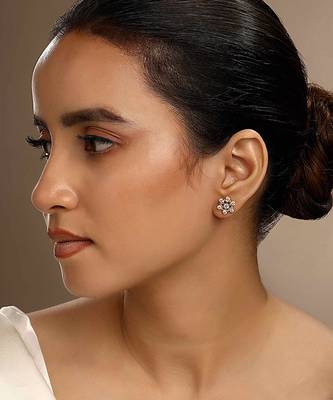Cubic zirconia star studs 1
